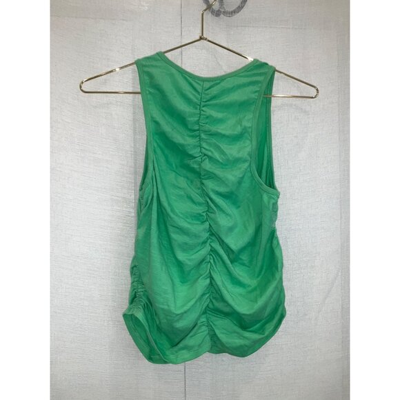 Universal Thread™ Women's Ruched Tank top Green size Medium - Picture 4 of 5